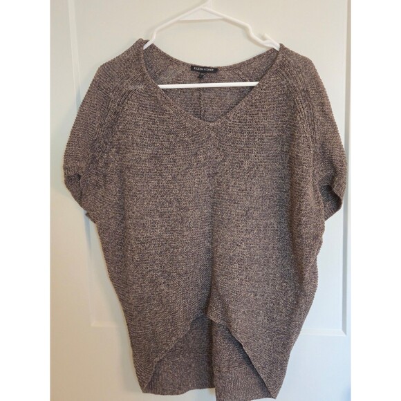 Eileen Fisher Sweaters - Eileen Fisher Sweater Size Small Short Sleeve 100% Linen